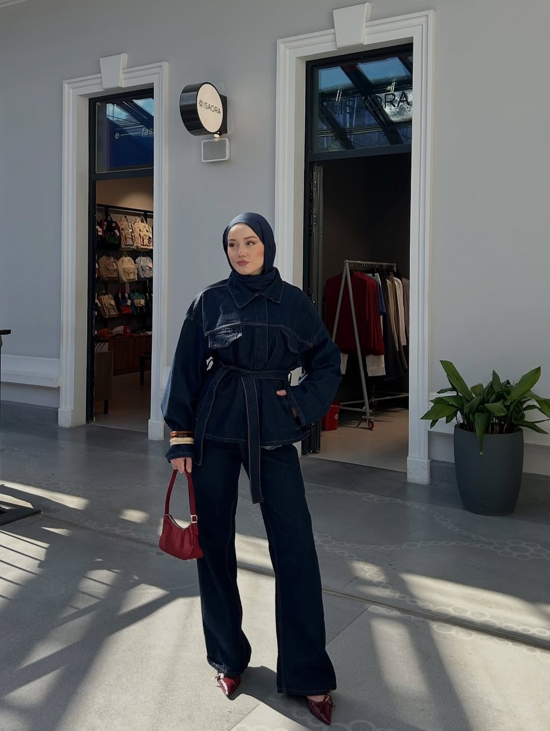 Jeans suit