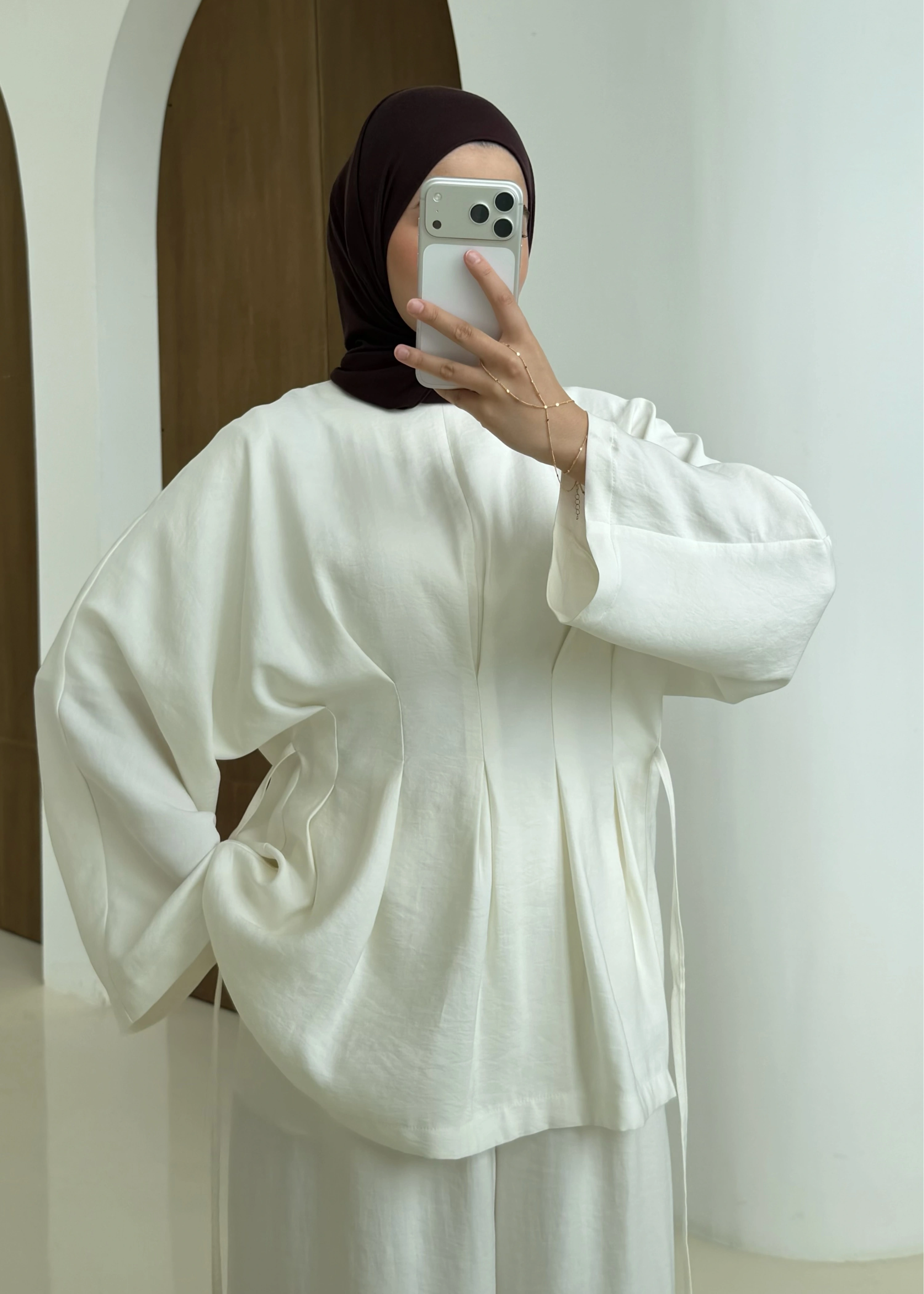 Peplum Wide-Leg Set