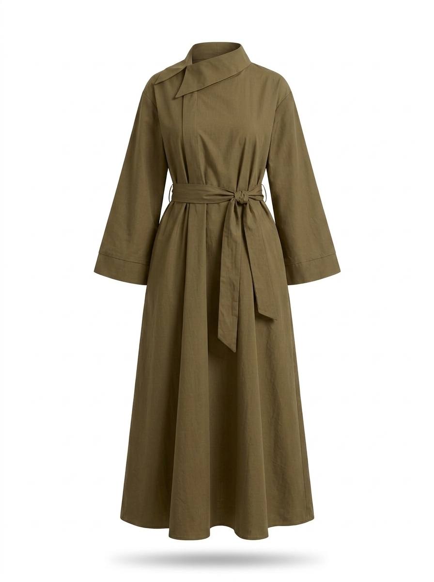 Rhea Trench Dress