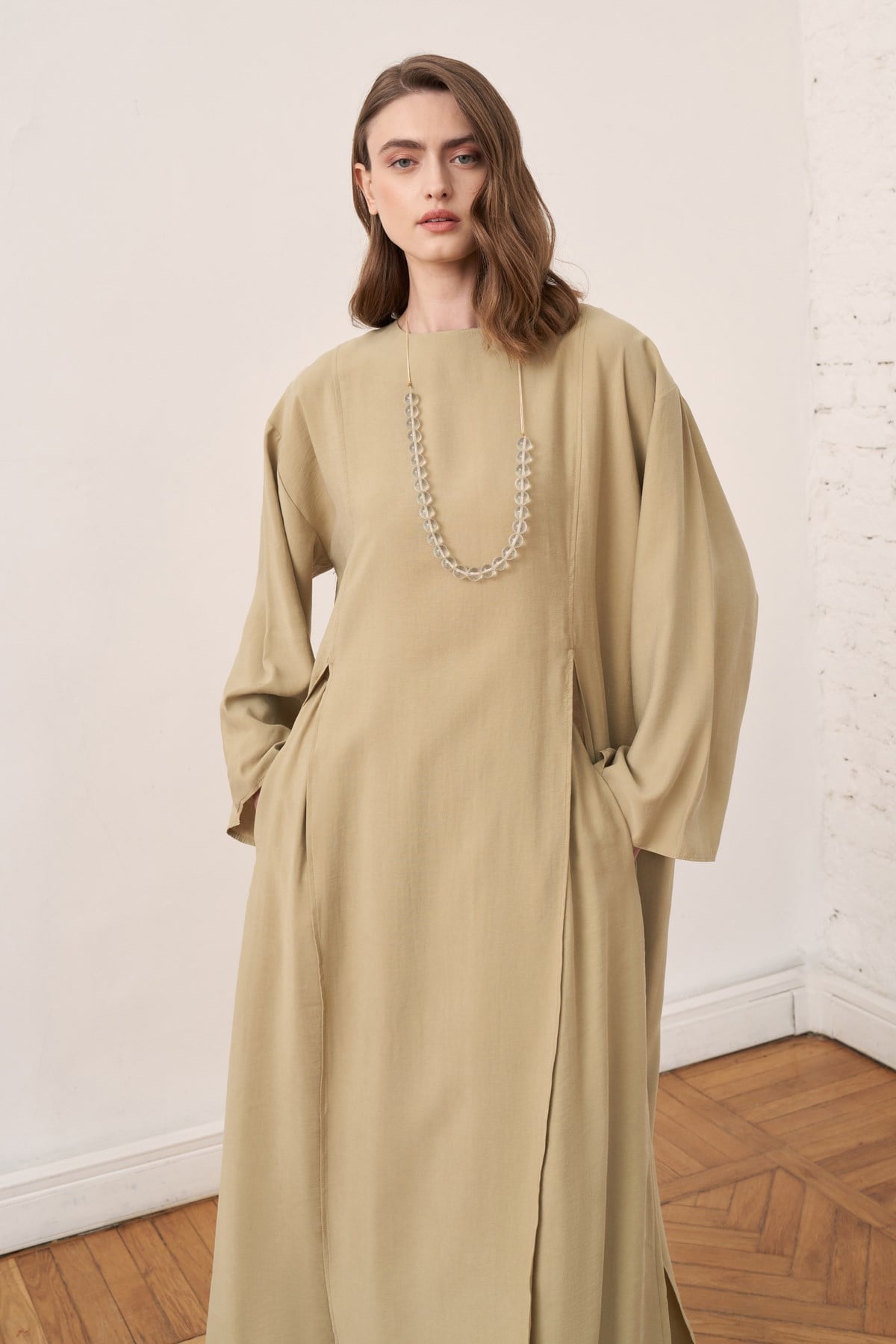 Drama Slit Maxi Top