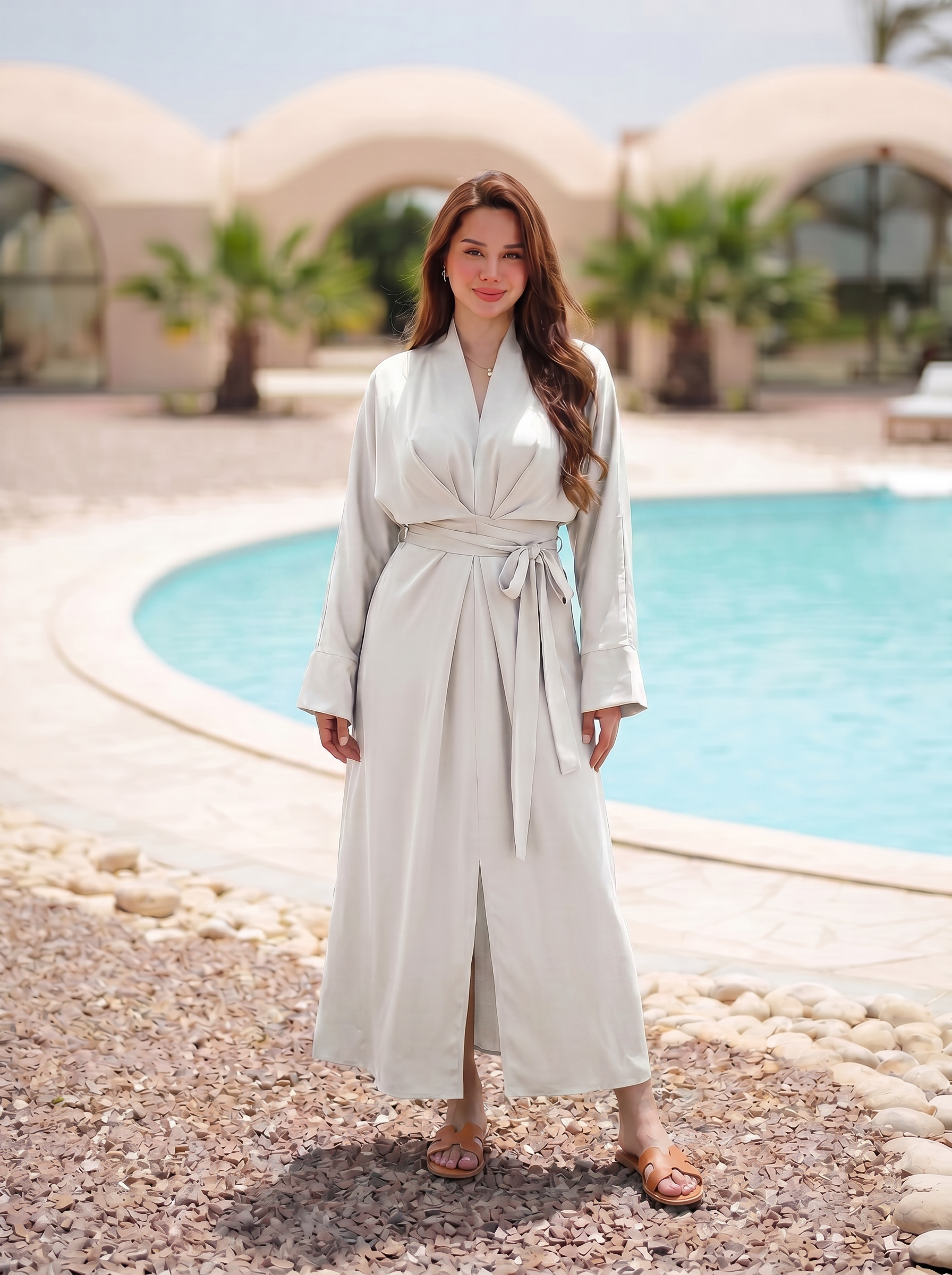 Serene Satin Cover-Up