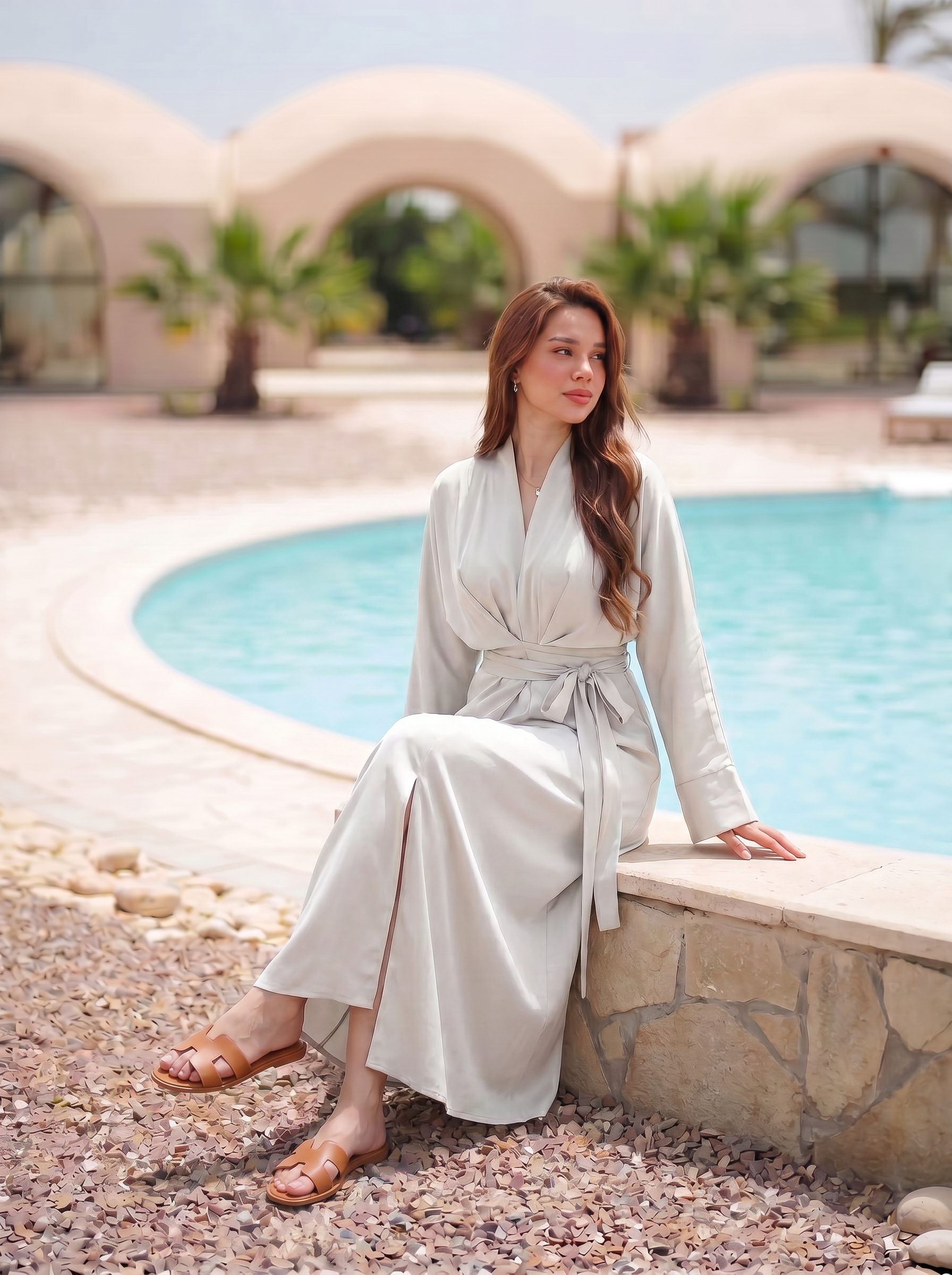 Serene Satin Cover-Up