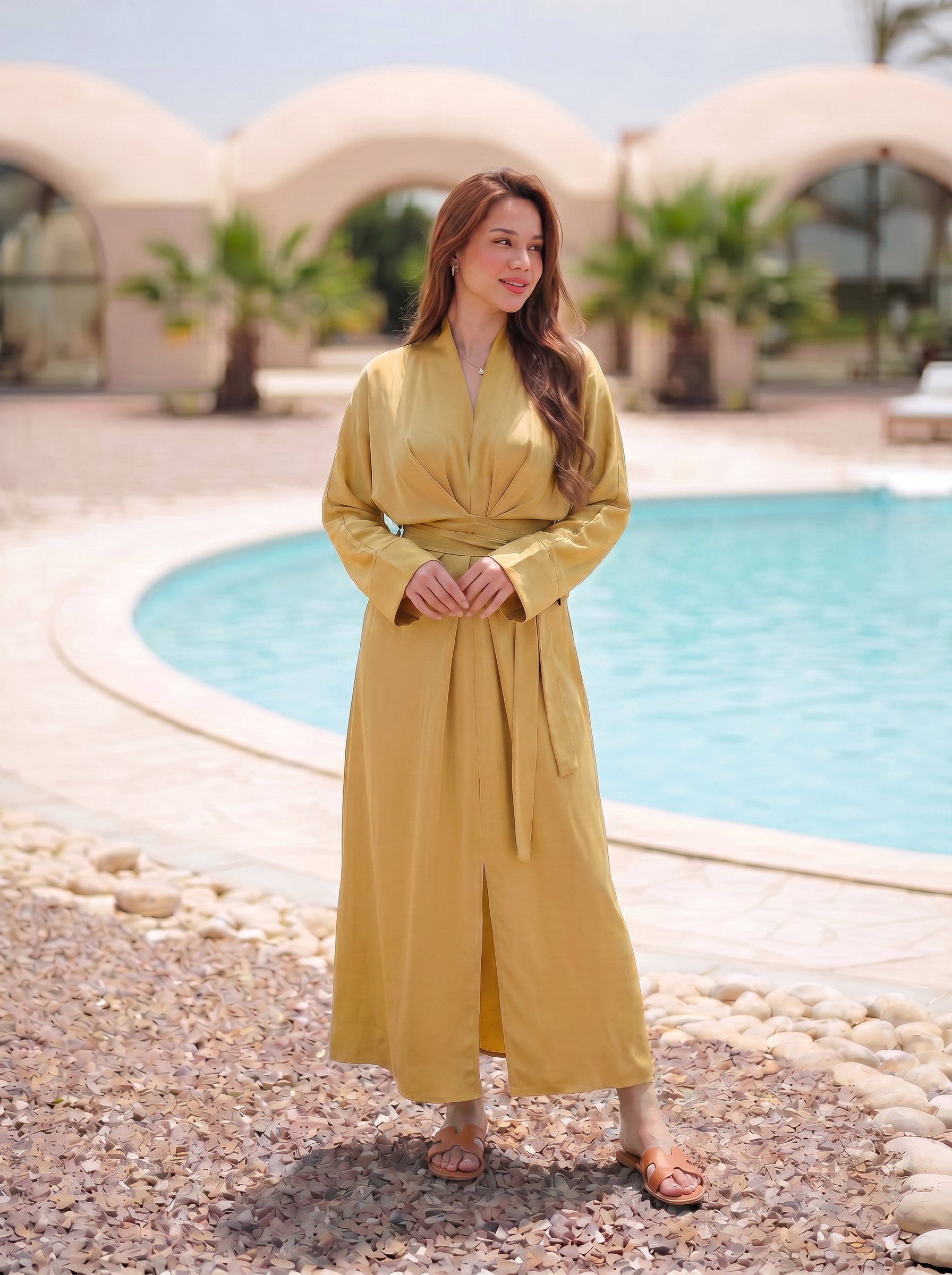 Serene Satin Cover-Up