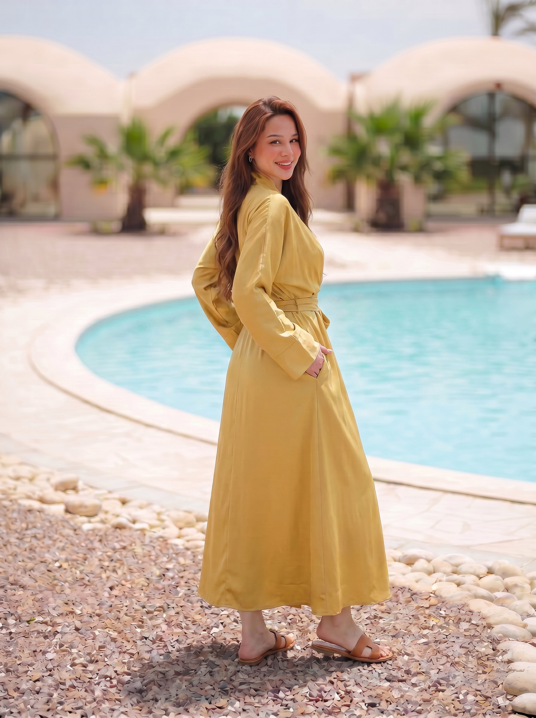 Serene Satin Cover-Up