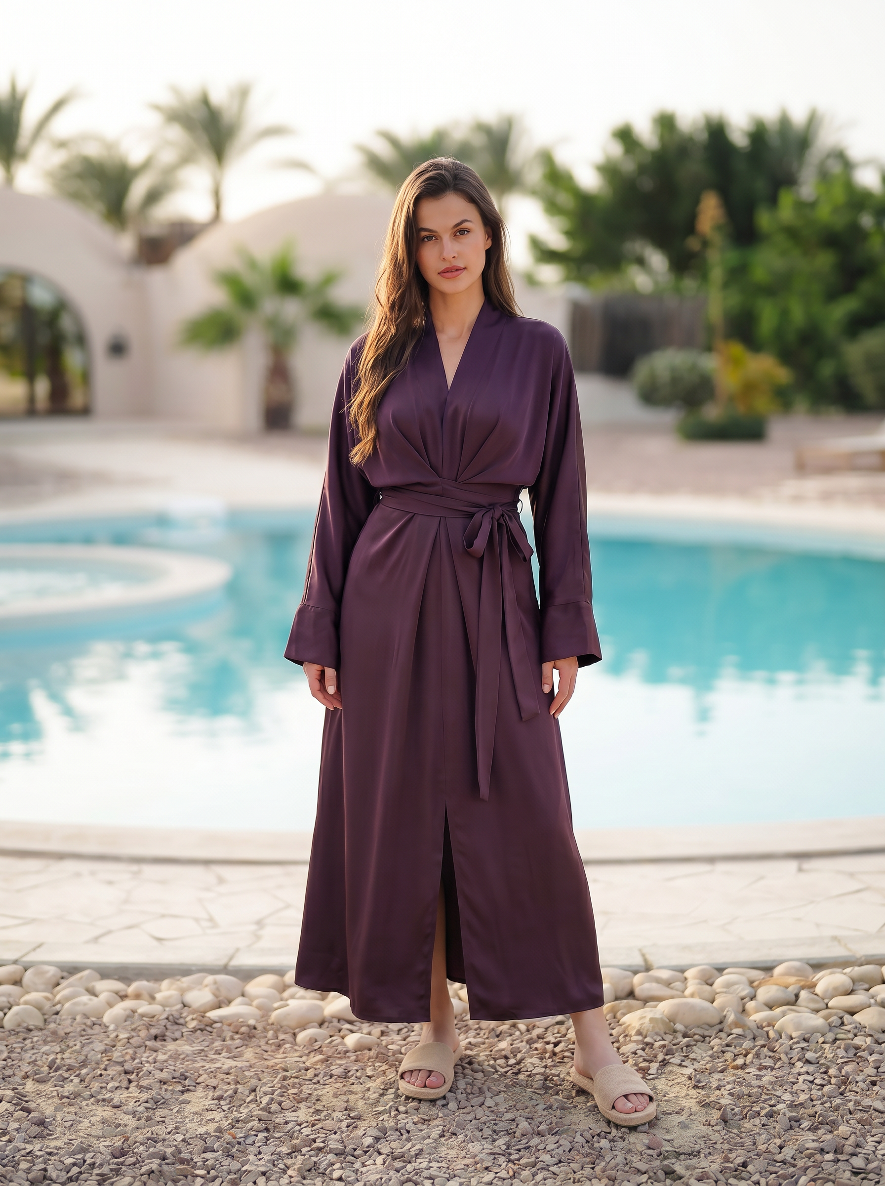 Serene Satin Cover-Up