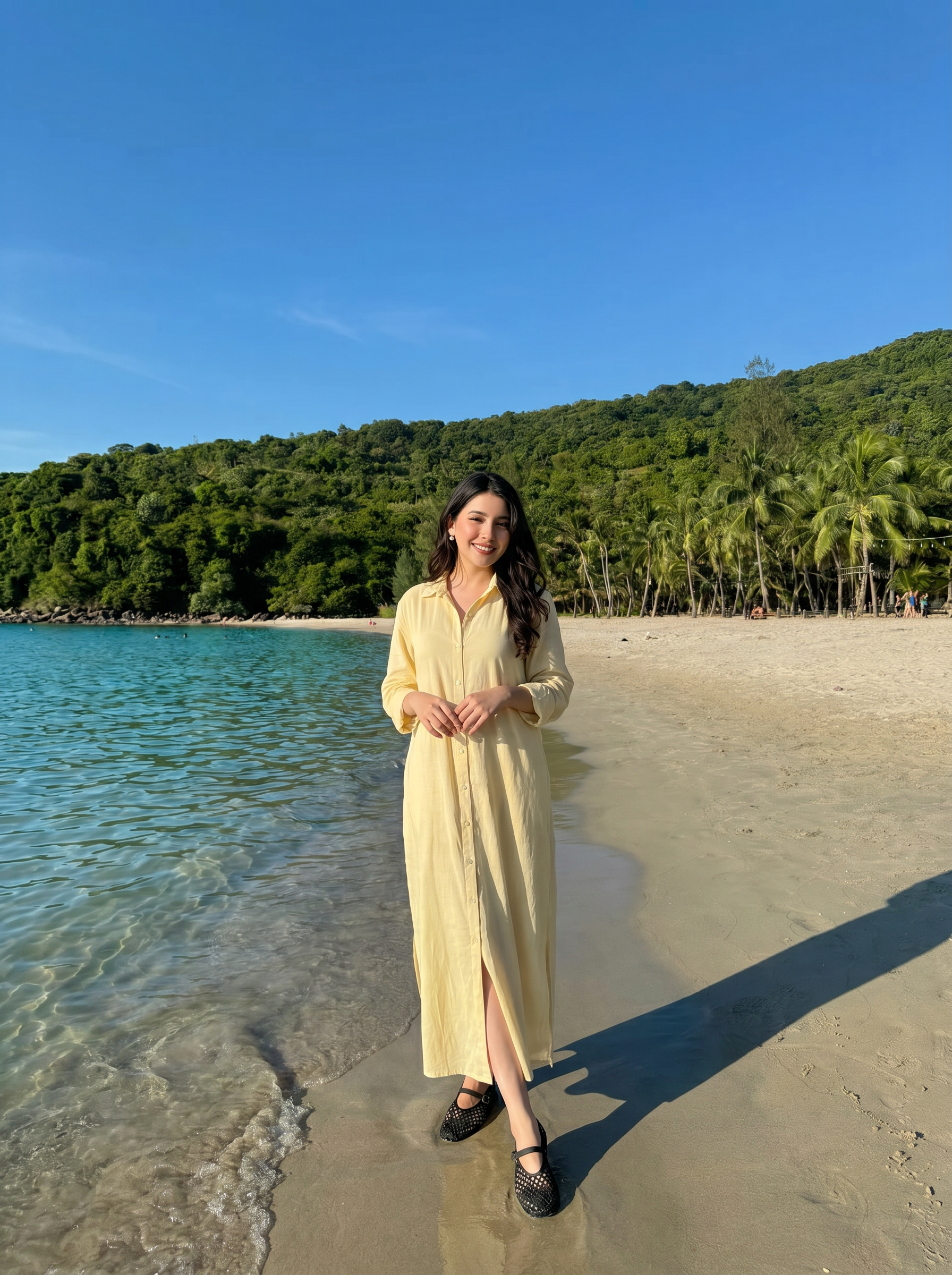 Oversized Shirt Dress