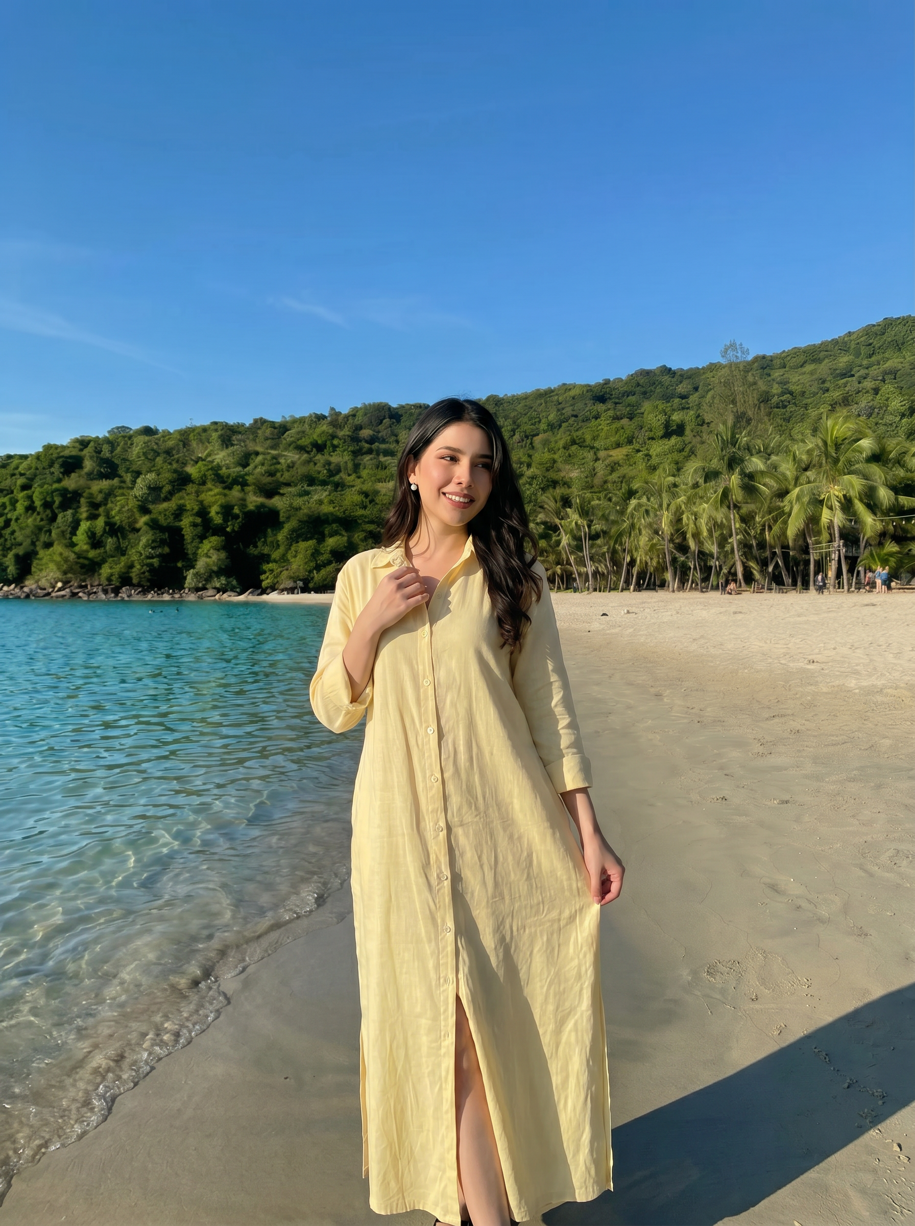 Oversized Shirt Dress