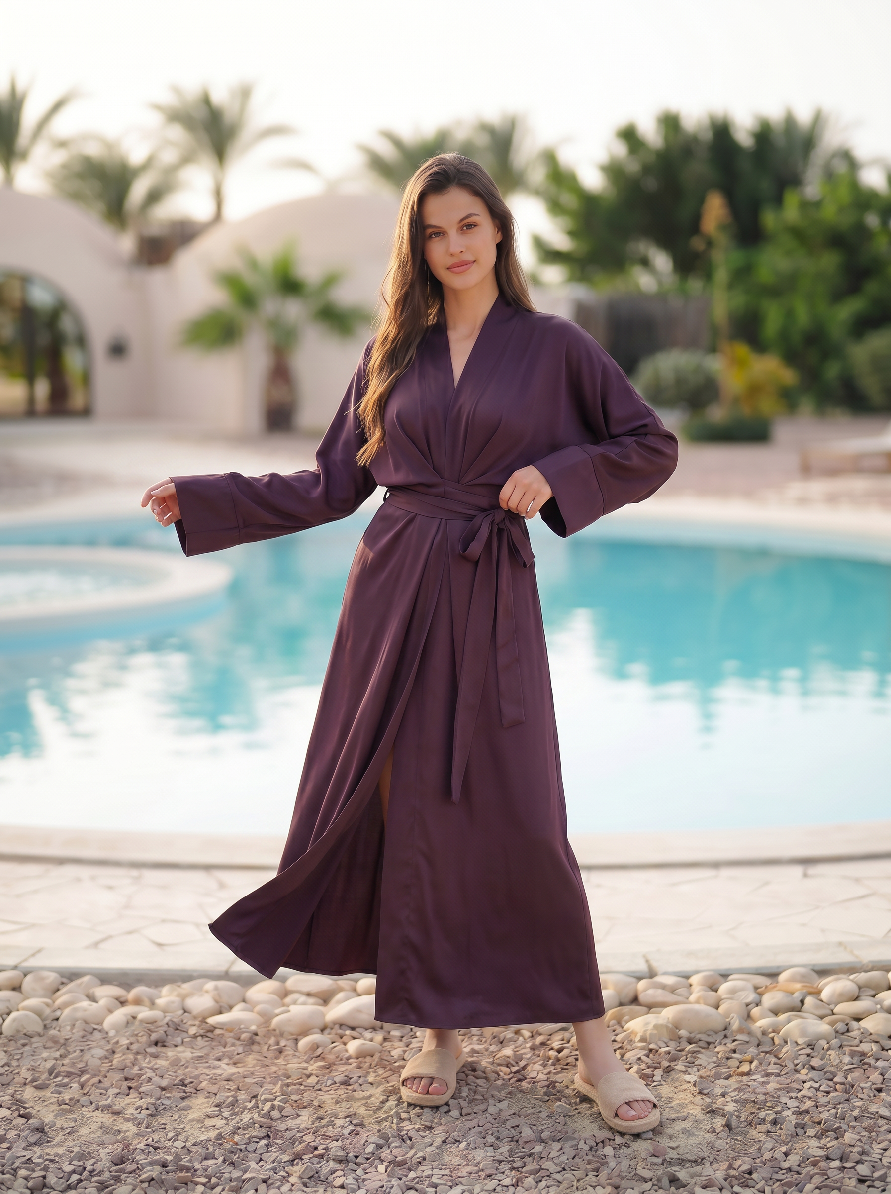 Serene Satin Cover-Up