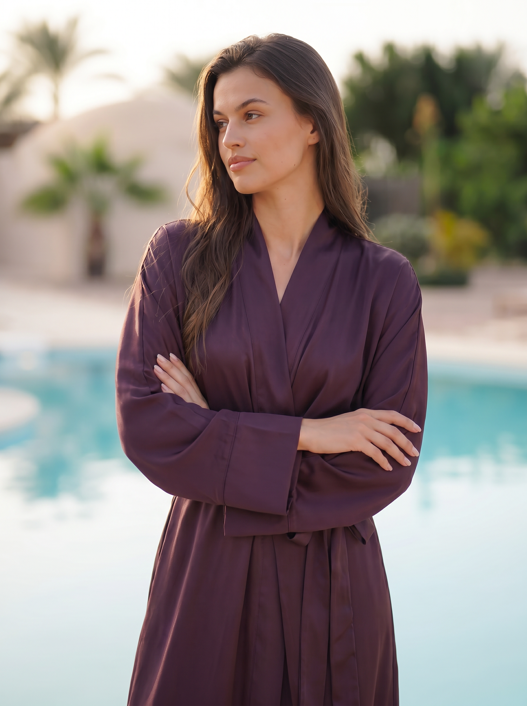 Serene Satin Cover-Up