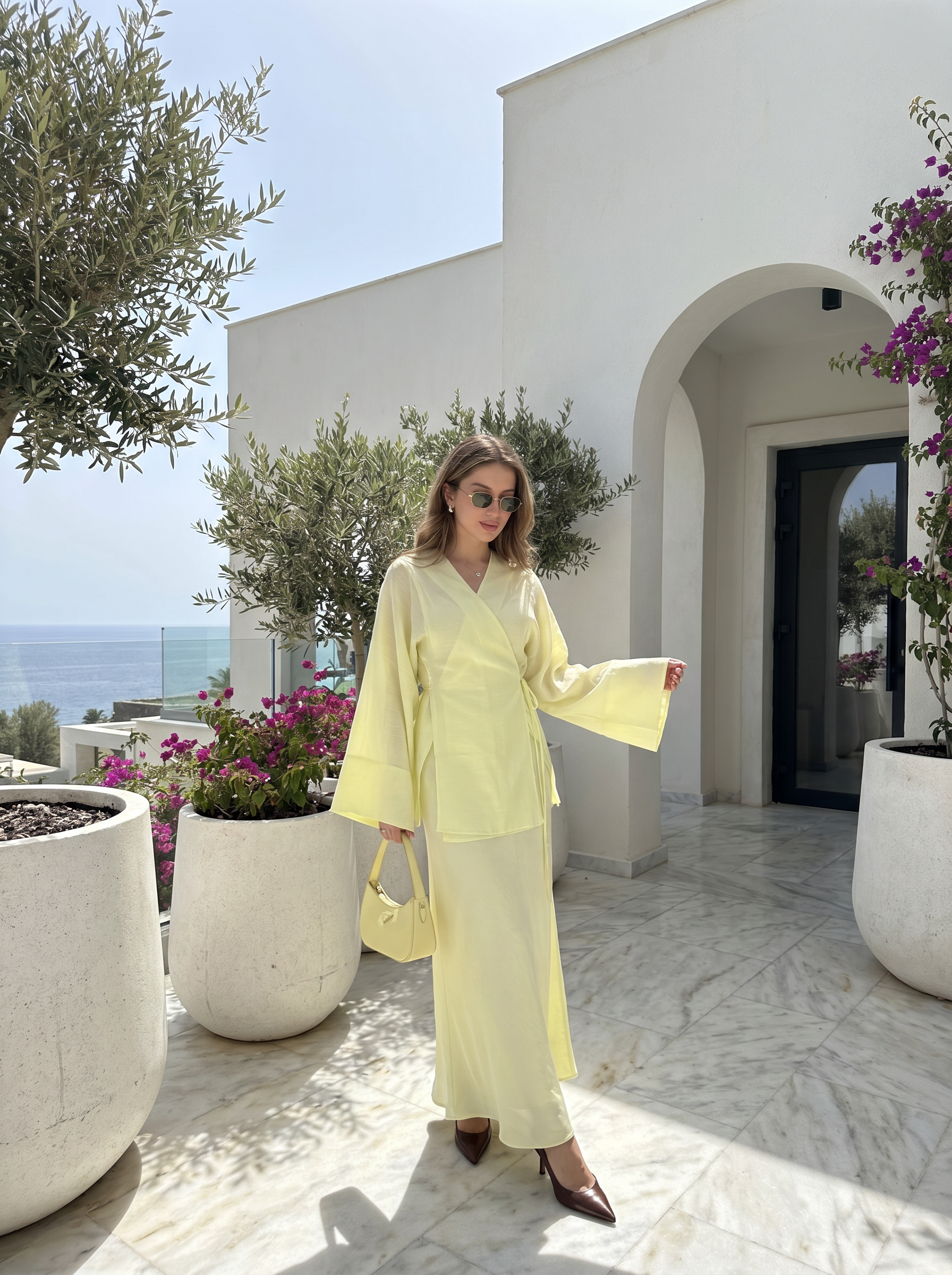 Wrap Co-Ord Skirt Set