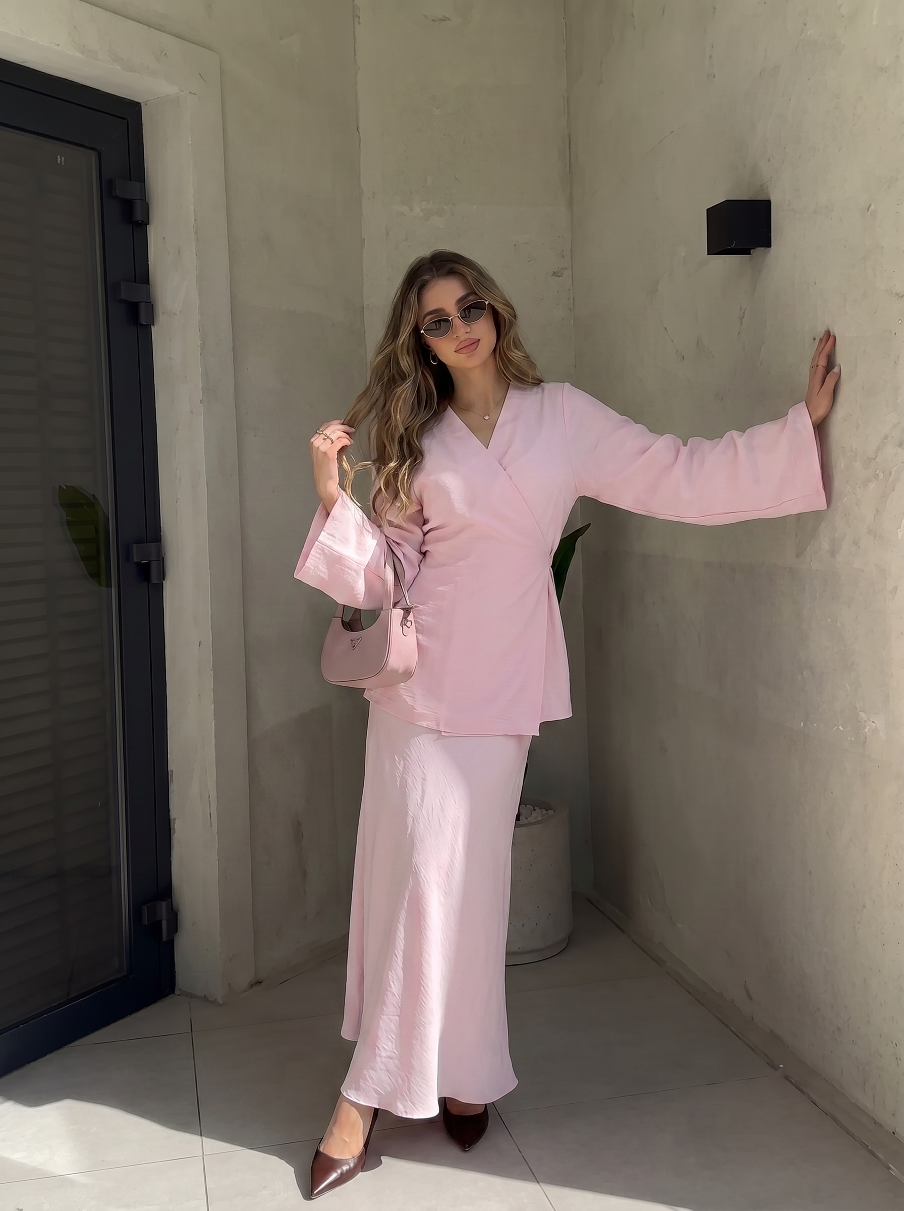 Wrap Co-Ord Skirt Set