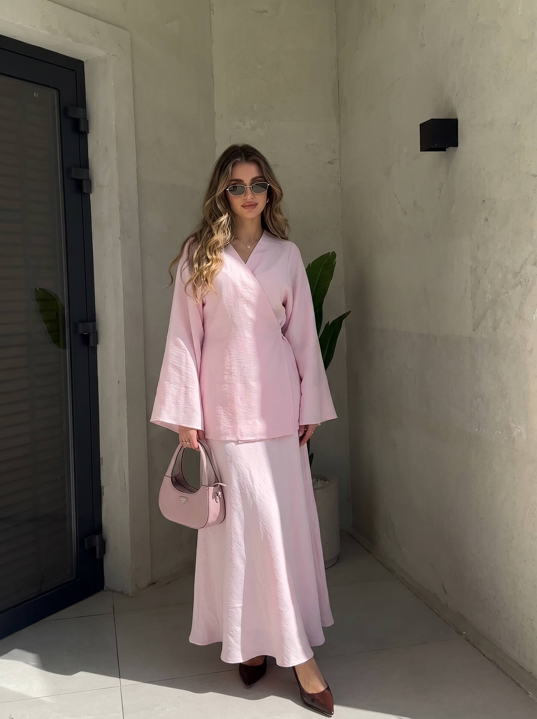 Wrap Co-Ord Skirt Set
